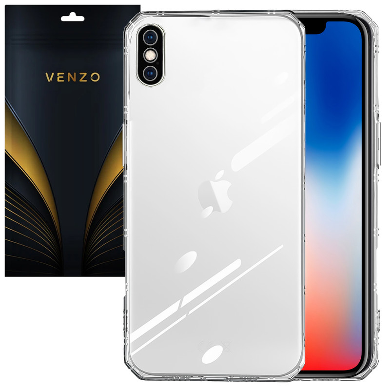 کاور ونزو مدل Crystal مناسب برای گوشی موبایل اپل iPhone X / XS