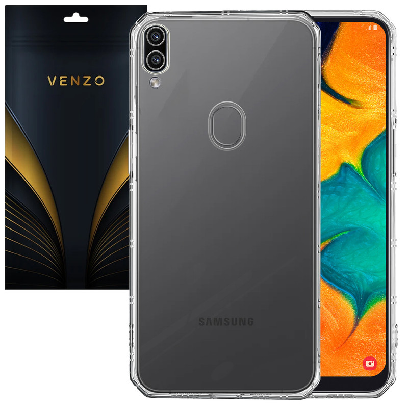 کاور ونزو مدل Crystal مناسب برای گوشی موبایل سامسونگ Galaxy A20 / A30