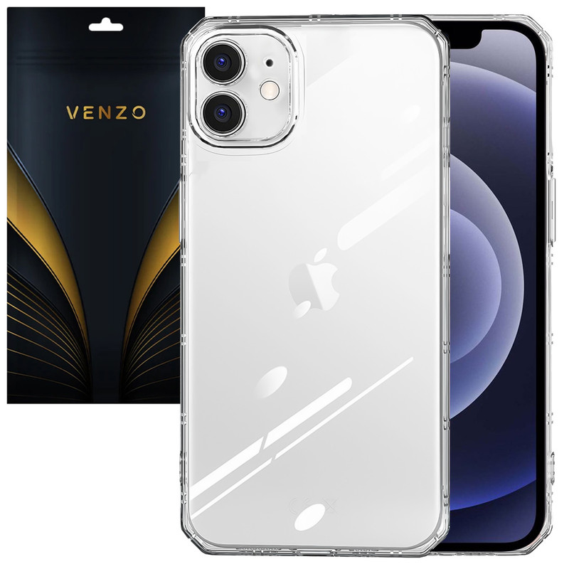 کاور ونزو مدل Crystal مناسب برای گوشی موبایل اپل iPhone 12