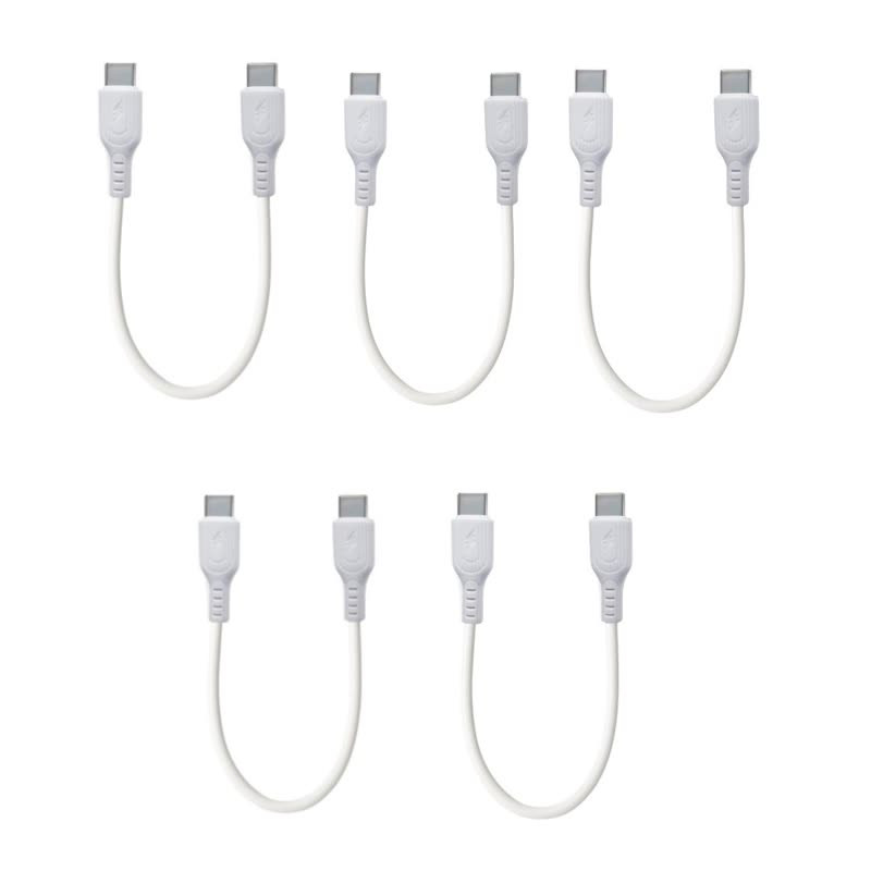 کابل USB-C مدلC60 طول 0.2 متر مجموعه پنج عددی